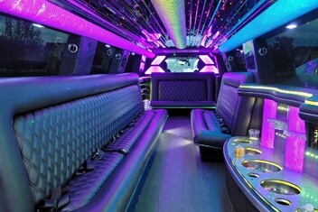 Greenville Limo Interior