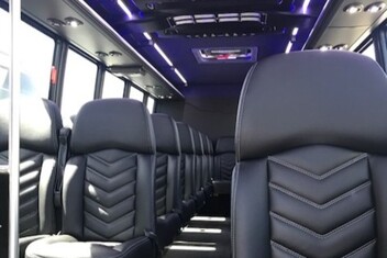 Greenville Minibus Interior