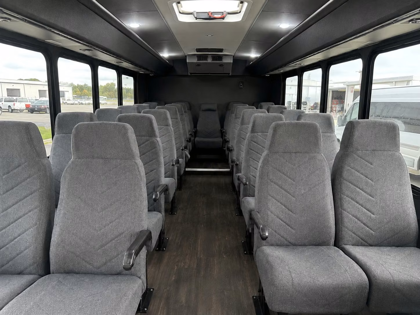 20 passenger minibus inside